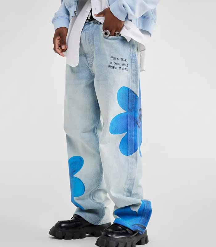 Designer Printed Jeans