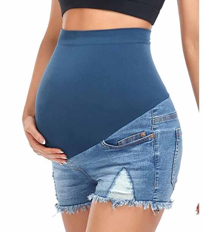 Maternity Jeans Shorts
