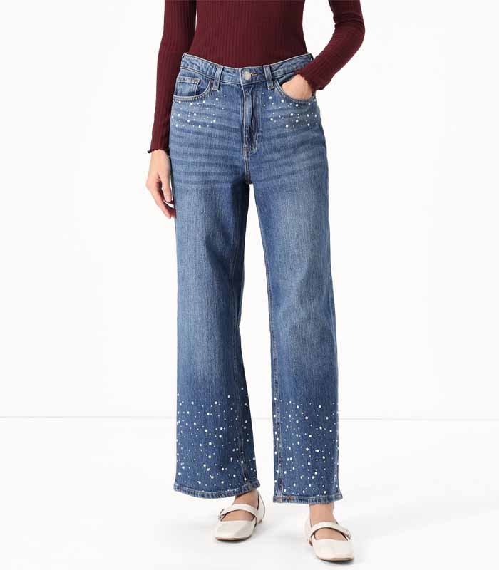 Relaxed fit jeans - medium blue