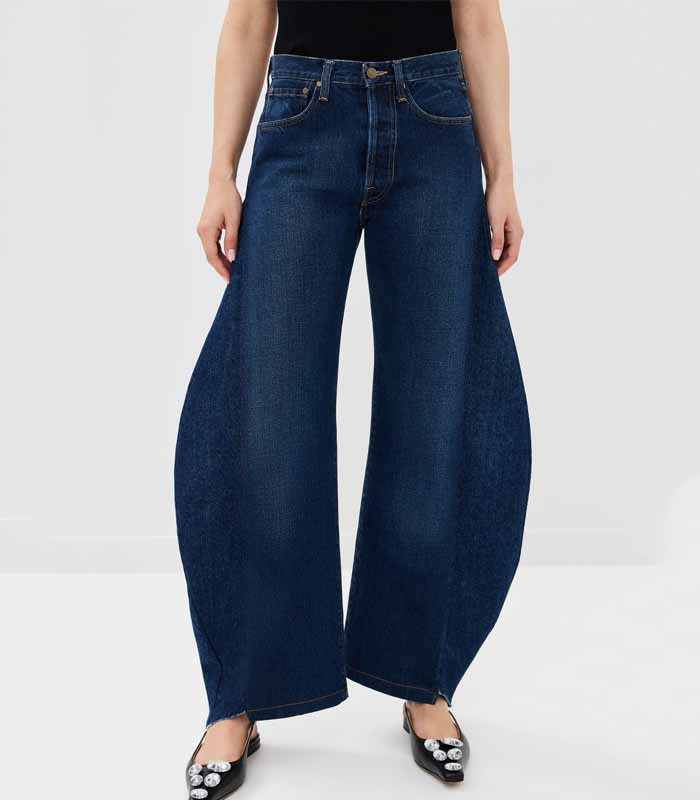 Upcycled Jeans with Side Inserts