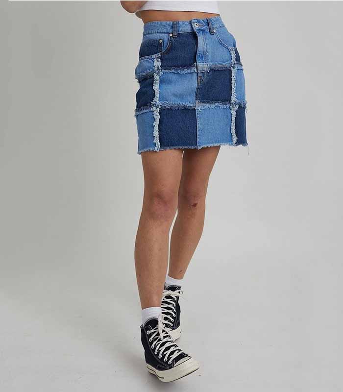 The Ragged Priest of mini skirt