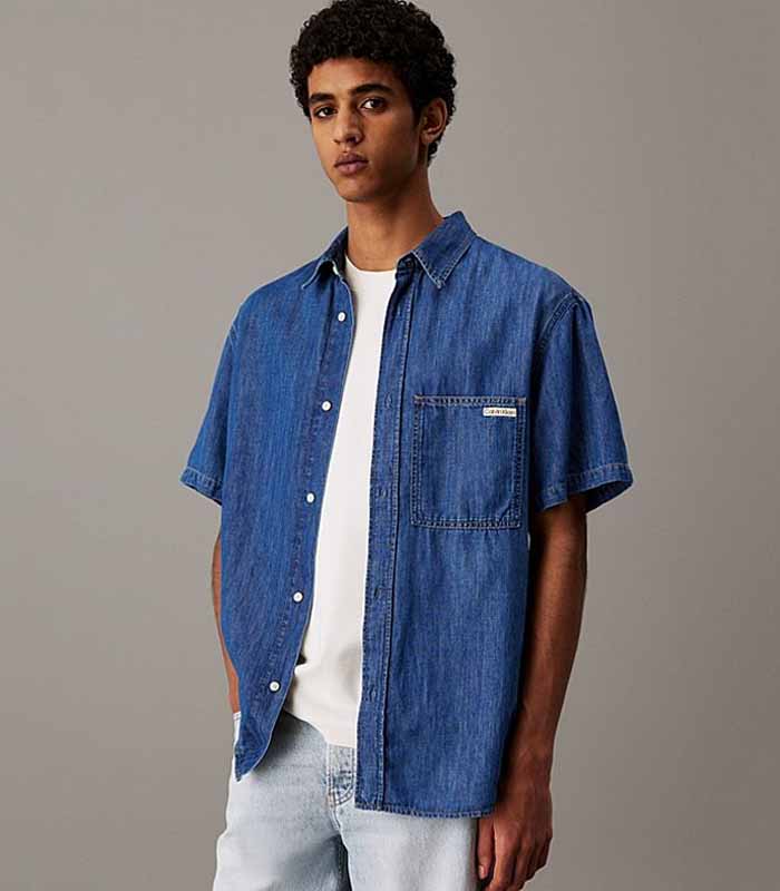 Denim Short Sleeve Shirt