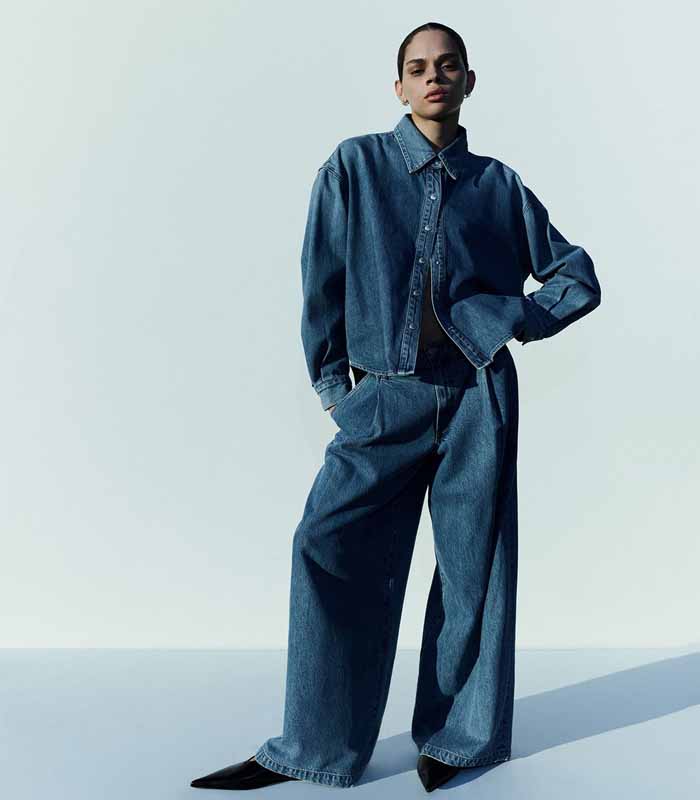 denim sets for women