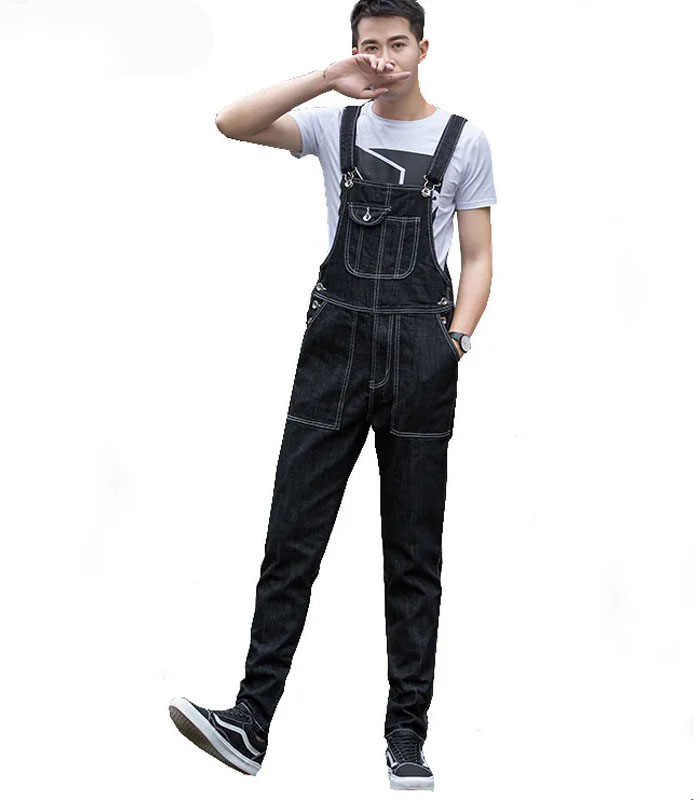 Men`s Denim Overalls Men's Plus Size Denim Clothing