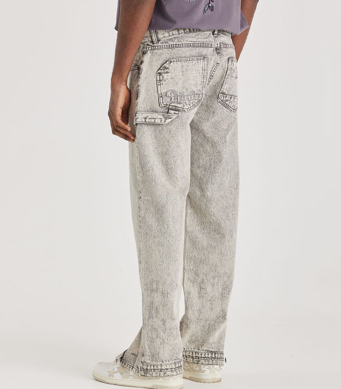 Grey Eclipse Straight Leg Denim jeans 