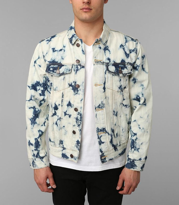 Standard Cloth Acid Wash Denim Jacket